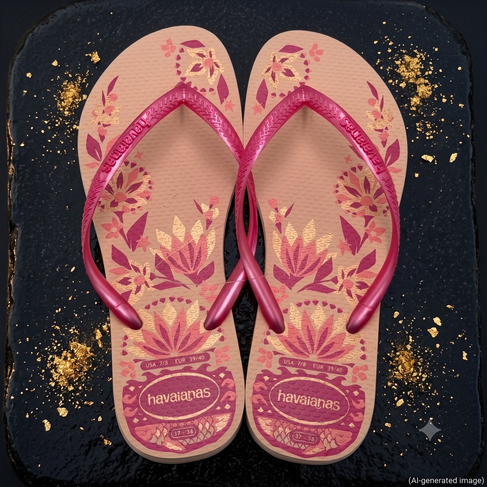 EXCLUSIVE! W's 7/8 | Havaianas Slim Organic flip flops sandals | SLPR0102